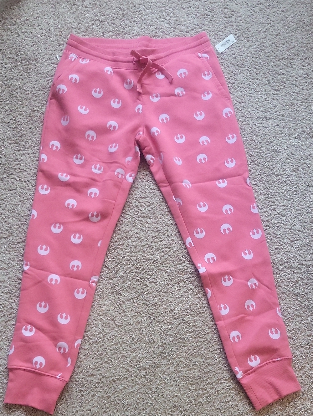 Amazon Essentials Star Wars Pink Graphic Jogger Bottoms Woman
